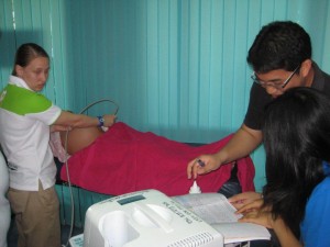 Alicia Cleaver, D.O. in Thailand