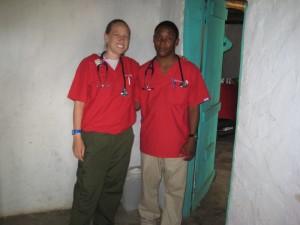 Alicia Cleaver, D.O. in Haiti