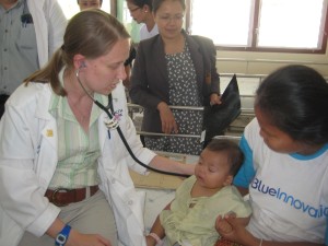 Alicia Cleaver, D.O. in Thailand