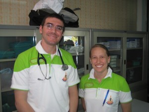 Alicia Cleaver, D.O. in Thailand