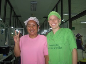 Alicia Cleaver, D.O. in Thailand