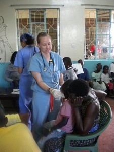 Alicia Cleaver, D.O. in Kenya